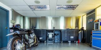 Arredamento modulare per officina